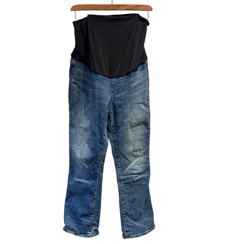 Madewell Maternity Kick Out Jeans Blue Size 28